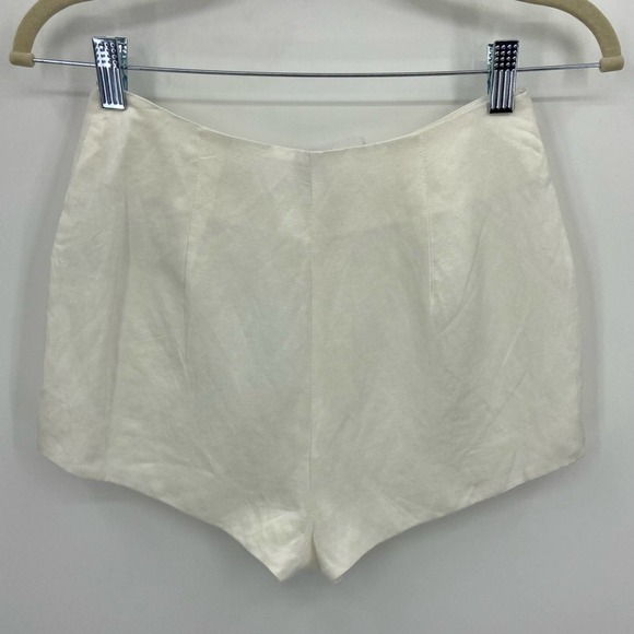 Sir. The Label Laney Linen High-waist Button Front Mini Shorts Size XS - Picture 11 of 16